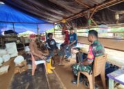 Koptu Darmawis, Komsos Bersama Warga Desa Bimor Jaya