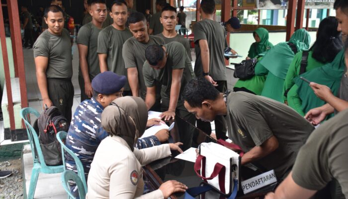 Korem 132/Tadulako Gelar Bakti Sosial Donor Darah Dalam Rangka HUT ke-79 TNI Tahun 2024 