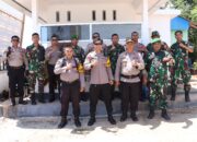 Polres Morowali dan Kodim 1311 Morowali Perketat Pengamanan di Kantor KPU