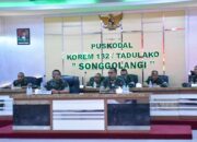 Korem 132/Tdl Menerima Taklimat Awal Pengawasan Audit Itdam XIII/Mdk TA. 2024