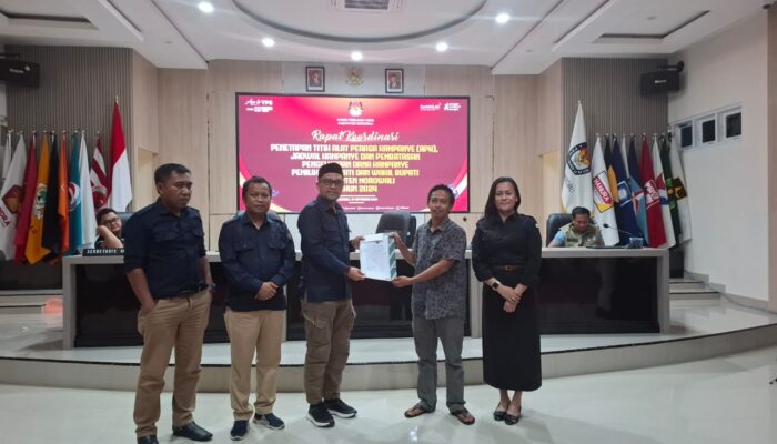 KPU Tetapkan Dana Kampanye Pilkada Morowali 30 Milyar Lebih 