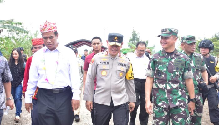 Pangdam XIII/Mdk bersama Kapolda Sulteng Dampingi Menteri Pertanian dan Dubes RI untuk Vietnam Kunjungi Lembah Napu