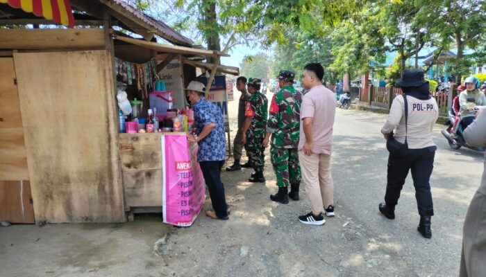 Koramil 1311-02 Bungku Selatan,  Pendampingan Penertiban RUMIJA di Bahodopi 