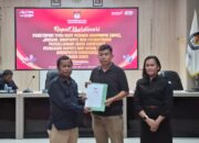 Anggota Bawaslu Morowali Elsevin Lansinara, Hadiri Rapat Koordinasi Penetapan Titik APK dan Dana Kampanye