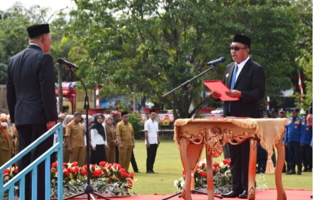 Pj Bupati Morowali Lantik, Abd Wahid Hasan Sekda Morowali