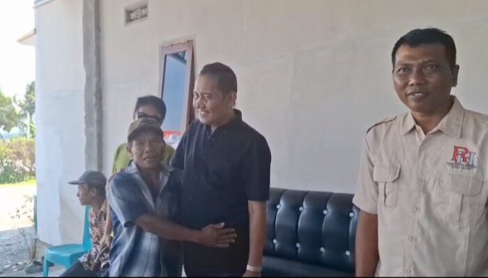 Nasruddin Dapat Bantuan 10 Juta, dari Bakal Calon Bupati Rachmansyah Ismail 