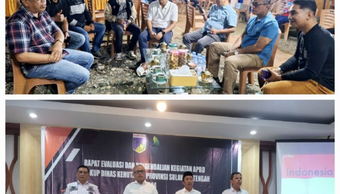 Dinas Kehutanan Provinsi Sulawesi Tengah, Gelar Rapat Evaluasi dan Pengendalian di Morowali 