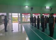 60 Prajurit TNI Kodim 1311 Morowali Naik Pangkat, Ini Pesan Letkol Alzaki