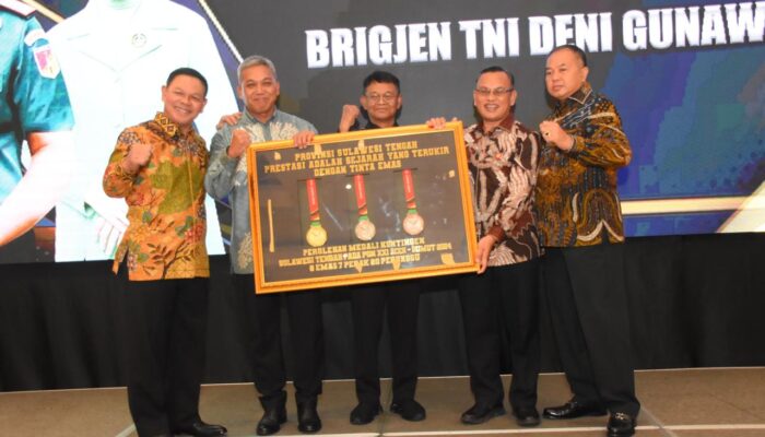 Lepas Sambut Komandan Korem 132/Tadulako: Brigjen TNI Dody Triwinarto kepada Brigjen TNI Deni Gunawan