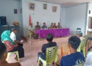 Babinsa Koramil 1311-06/Bungku Utara, Dampingi Penyaluran BLT Tahap III Tahun 2024 di Desa Tanasumpu