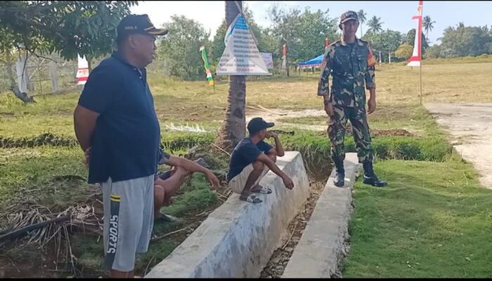 Babinsa  Desa Tanona Komsos , Sosialisasi  Netralitas TNI  di Pilkada  2024