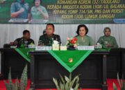 Kunjungan Kerja Danrem 132/Tdl di Kodim 1308/LB: Komitmen Bersama Menjaga Netralitas TNI pada Pilkada Serentak 2024