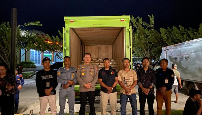 Polres Morowali Perketat Pengamanan dan Pengawalan Logistik Surat Suara Pilkada Morowali 2024