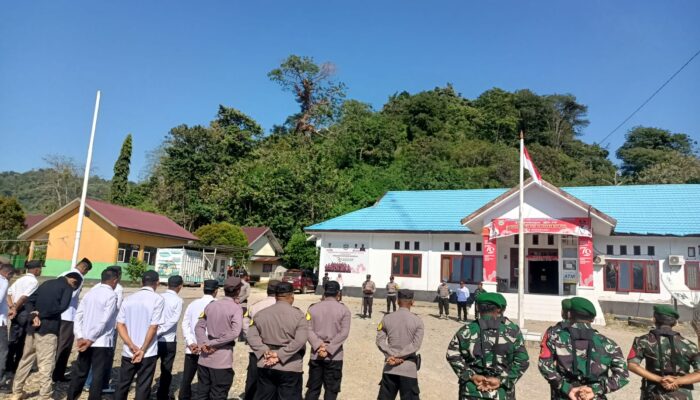 Polres Morowali Gelar Apel Tiga Pilar Jelang Pilkada Morowali 2024