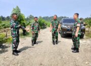 Danrem 132/Tdl Brigjen TNI Deni Gunawan, S.E. Tinjau Kawasan Pangan Nusantara di Sulawesi Tengah