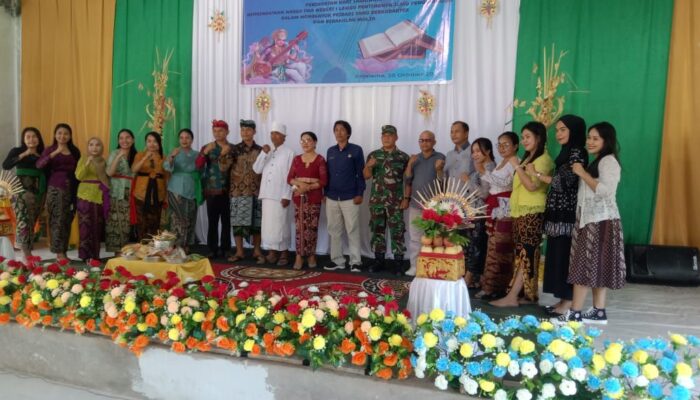 Serka Aldesman Hadiri Perayaan Hari Saraswati di SMA Negeri 1 Lembo