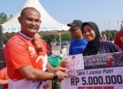 Dandim 1311/Mrw Letkol Inf Alzaki, Gelar Lomba Lari 5K dan Bagikan Doorprize Meriahkan HUT TNI ke-79