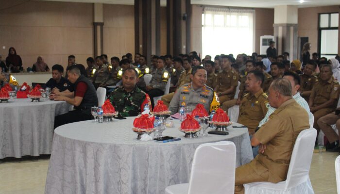 Dandim 1311 Morowali Letkol Inf Alzaki, Hadiri Launching Kegiatan Pengawasan Bhabinkamtibmas di Kabupaten Morowali