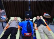 Hari Jadi Humas Polri Ke-73, Divhumas Polri Gelar Donor Darah Bersama Media.