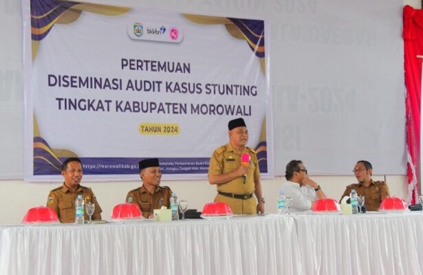 Dinkes Morowali, Gelar Diseminasi Audit Kasus Stanting Tahun 2024 