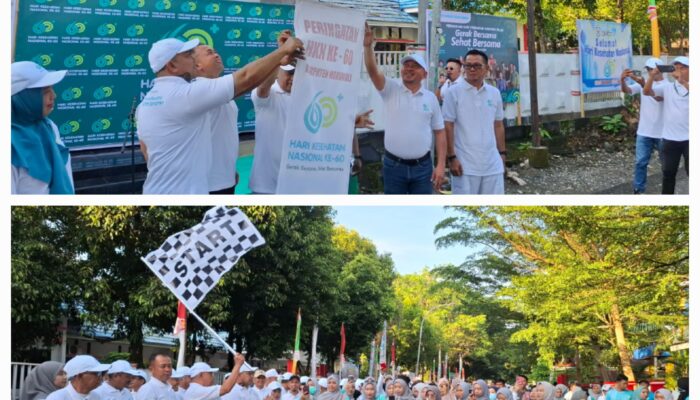 Hut HKN Ke- 60, DKPPKB Gelar Jalan sehat