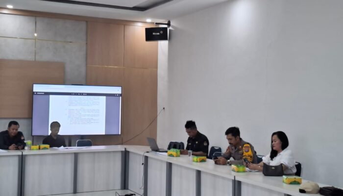 Elsevin Lansinara, Hadiri Rapat Koordinasi Bersama KPU Morowali 