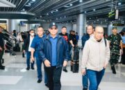 Danrem 132/Tadulako Sambut Hangat Tim Pokja Kajian Strategis Sahli Kasad di Bandara Mutiara SIS Al-Jufri