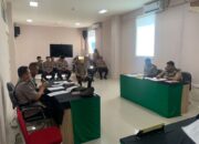 Polres Morowali Gelar Sidang KEPP, 3 Personel Dijatuhi sanksi PTDH