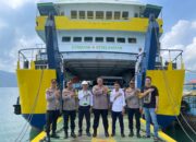 Kapolres Morowali Utara pimpin langsung pendistribusian Logistik Pemilu di wilayah Kecamatan Bungku Utara dan Mamosalato