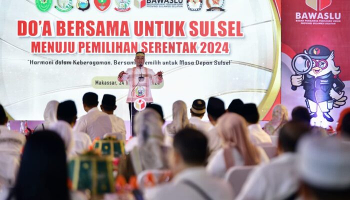 Pj Gubernur Sulsel Prof Zudan, dan Paslon Pilkada Gelar Doa Bersama Lintas Agama untuk Pilkada Damai