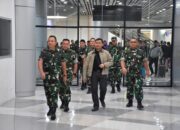 Danrem 132/Tdl Sambut Tim Dalproggar TNI-AD Tahap II TA. 2024 di Bandara Mutiara SIS Al-Jufry Palu