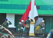 Korem 132/Tadulako Gelar Upacara Bendera, Tanamkan Disiplin dan Jiwa Patriotisme Prajurit