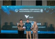 Terapkan Praktik Bisnis Berkelanjutan, PT Vale IGP Morowali Raih Penghargaan Indonesia Corporate Sustainability Award 2024