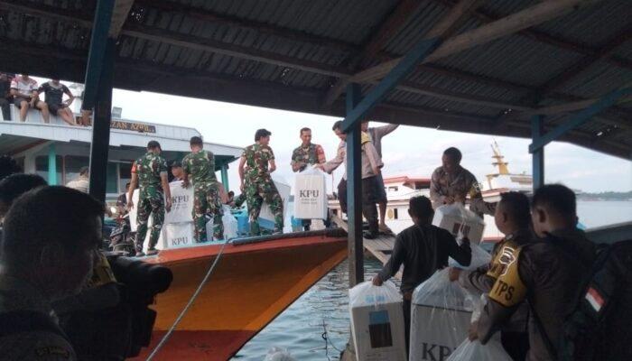 Polres Morowali Kawal Ketat Logistik Pilkada Menuju KPU Kabupaten