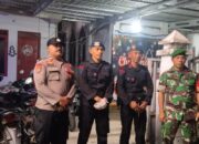 Sinergitas Babinsa Kodim 1311 Morowali dan Polres Morowali dalam Pengamanan Ibadah Malam Natal 