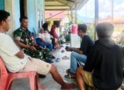 Babinsa Desa Koya Koptu Syafruddin Ajak Warga Jaga Keamanan dan Ketertiban