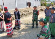 Di Morowali Utara, TNI- Polri dan Linmas Amanakan Ibadah Umat Hindu