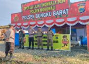 Kodim 1311 Morowali Bersinergi dengan Polres Morowali dan Pemerintah Daerah Amankan Perayaan Nataru 