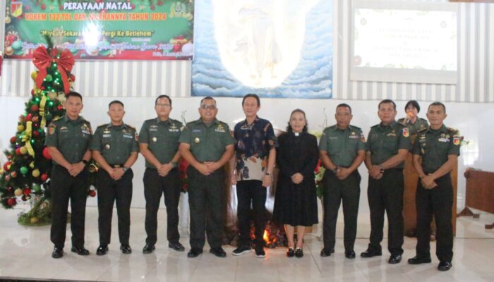 Korem 132/Tadulako Rayakan Natal Oikumene Tahun 2024 dengan Sukacita dan Harapan Baru