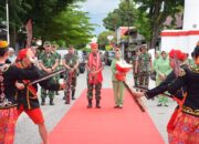 Pangdam XIII/Merdeka Kunjungi Kodim 1307/Poso : Prajurit Harus Bermanfaat, Jadi Solusi untuk Rakyat 
