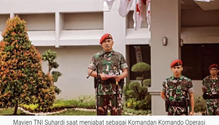 Mayjen TNI Suhardi Resmi Jabat Pangdam XIII Merdeka 