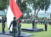 Korem 132/Tdl Gelar Upacara Bendera Mingguan: Wujud Disiplin dan Cinta Tanah Air