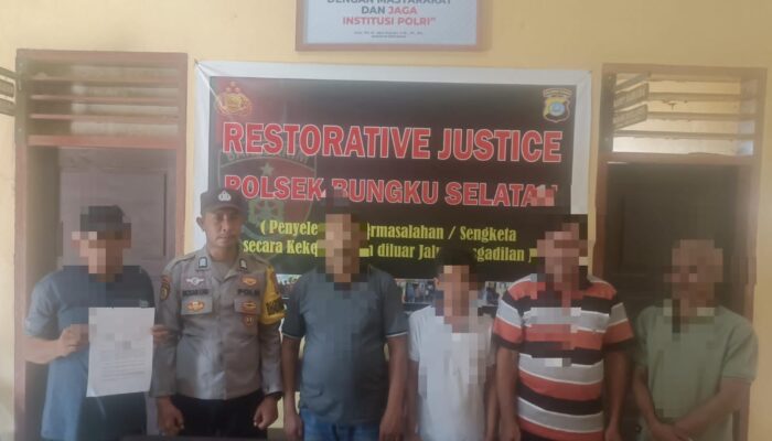 Polsek Bungku Selatan Gelar Restorative Justice Kasus Penyerobotan Tanah 
