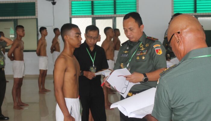 Danrem 132/Tdl Pimpin Sidang Parade Tamtama PK TNI AD Gel.I TA 2025 Panda Palu