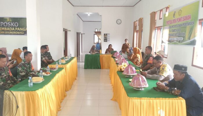 Babinsa Koramil 1311-06 Hadiri  Ekspos dan Pengesahan Program Penyuluhan Pertanian Tahun 2026