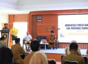 Sekda Morowali Yusman Mahbub Buka Konsultasi Publik Tiga Ranperda Kabupaten Morowali Tahun 2025