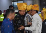 Danrem 132/Tadulako Bersama Forkopimda Sambut Hangat Kedatangan Gubernur dan Wakil Gubernur Sulawesi Tengah Usai di Lantik