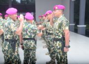 Danpasmar 1 Ikuti Prosesi Sertijab Pejabat di Lingkungan Mako Kormar