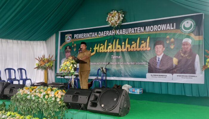 Bupati Morowali Iksan Tegaskan,Hanya Butuh 3 Tahun Membangun Morowali   