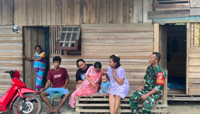 Pererat Silaturahmi, Kopda Irfan Ajangsana Desa Polewali